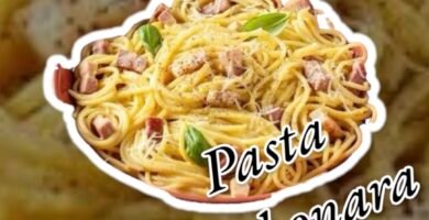 Pasta carbonara receta